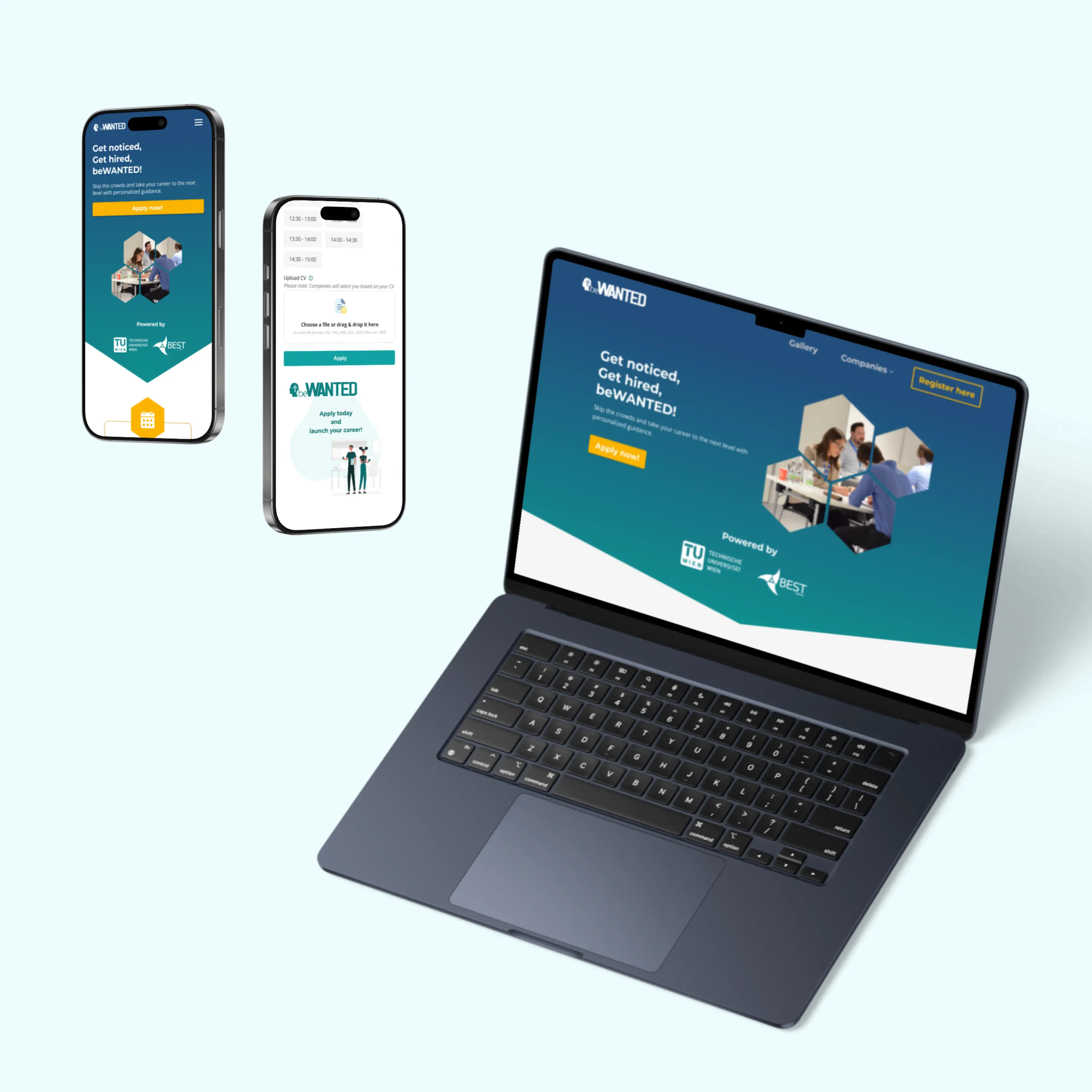 beWANTED Website & Branding Refresh