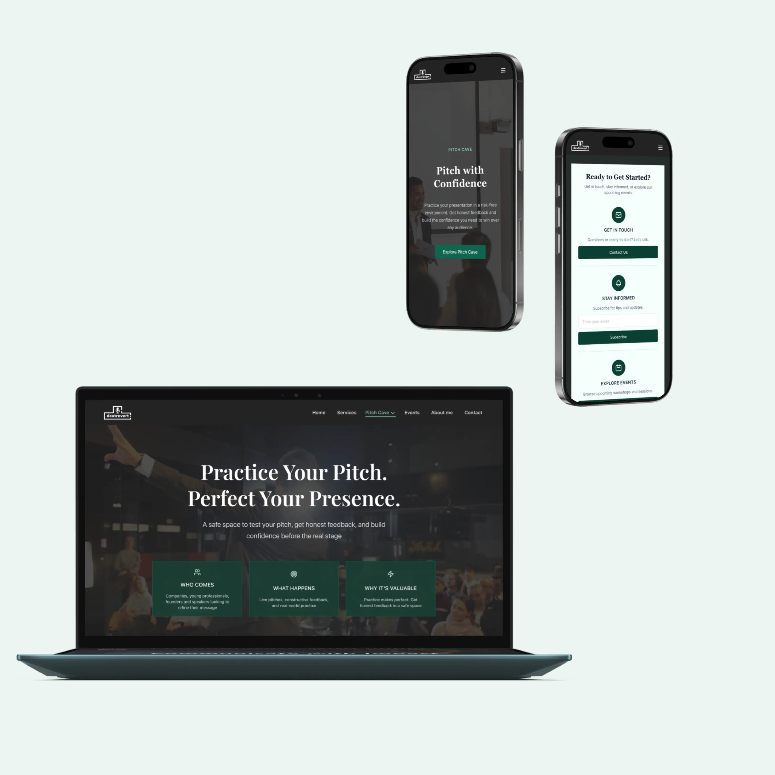 PitchCave: Full-Stack Redesign & Platform Development